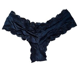 Victoria’s Secret XS black panties cheeky